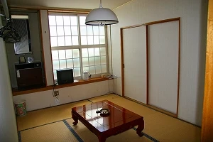 6畳の和室の客室例